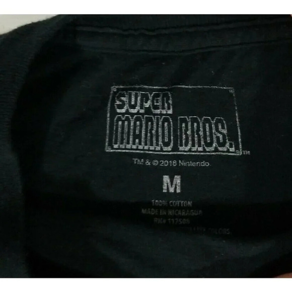 The Original Mario Bros Arcade Classics Series NES Graphic Shirt Nintendo Mens M - Picture 4 of 5
